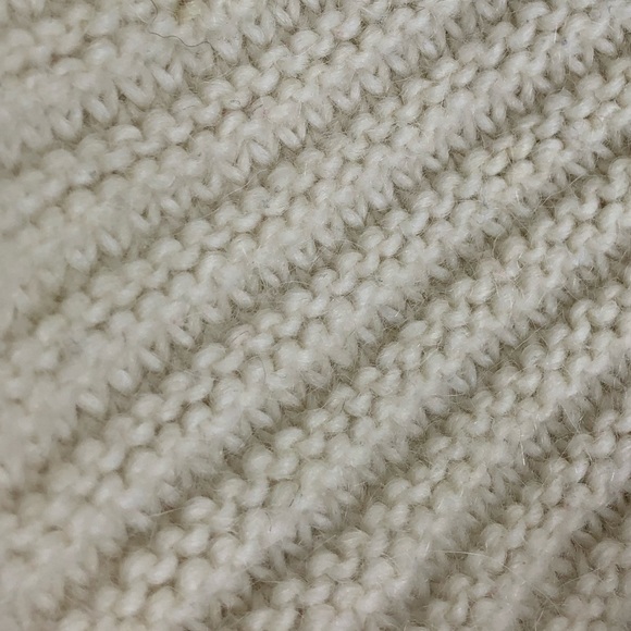 Benetton Wool Mohair Chunky Knit Sweater Sz M - Picture 12 of 16